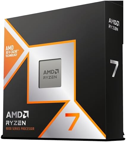 AMD RYZEN 7 9800X3D 8-Core, 16-Thread Desktop Processor