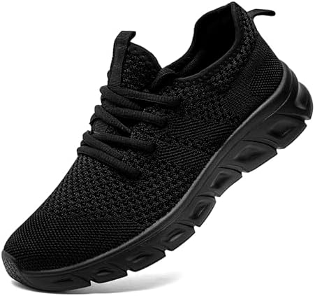 Running Shoes for Men Women Slip on Unisex Walking Tennis Non-Slip Work Shoes Lightweight Breathable Athletic Workout Gym Sneakers Casual Fashion Sneakers