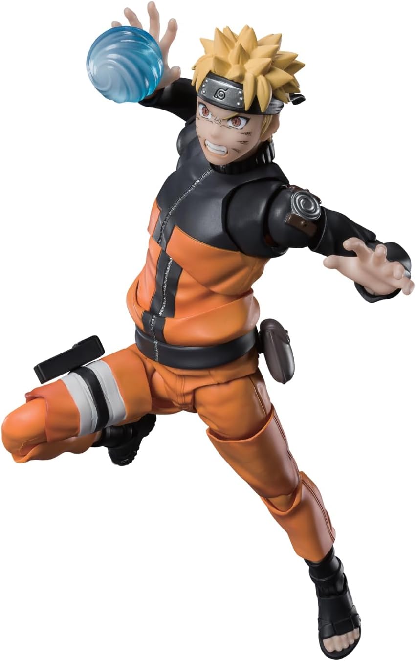 TAMASHII NATIONS - Naruto Shippuden - Naruto Uzumaki -The Jinchuriki Entrusted with Hope, Bandai Spirits S.H.Figuarts Action Figure
