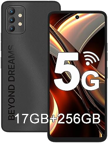 UMIDIGI 5G Smartphone,12GB RAM 256GB ROM (Expandable to 512GB) - 6.8" 90Hz Display, 64MP Camera - 5150mAh Battery - Fully Compatible with T-Mobile/AT&T Networks,Warranty