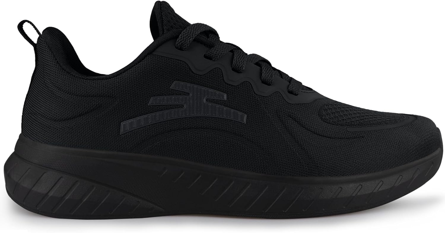 Puweco Breathable Running Shoes for Men Anti-Slip Mens Athletic Shoes Lightweight Mens Walking Sneakers for Gym Jogging Sports and Workout