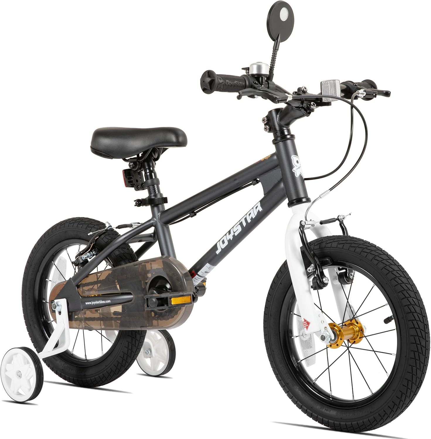 JOYSTAR Lomand 14 16 18 20 Inch Kids Bike with Training Wheels, BMX Style Kids Bicycle for Toddlers Boys Girls Ages 3-12, Dual V-Brake, Adjustable Seat, Multiple Colors