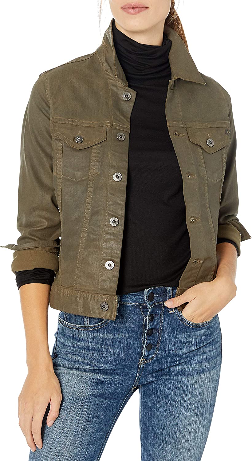 AG Adriano Goldschmied Women's Robyn Fitted Stretch Denim Jacket