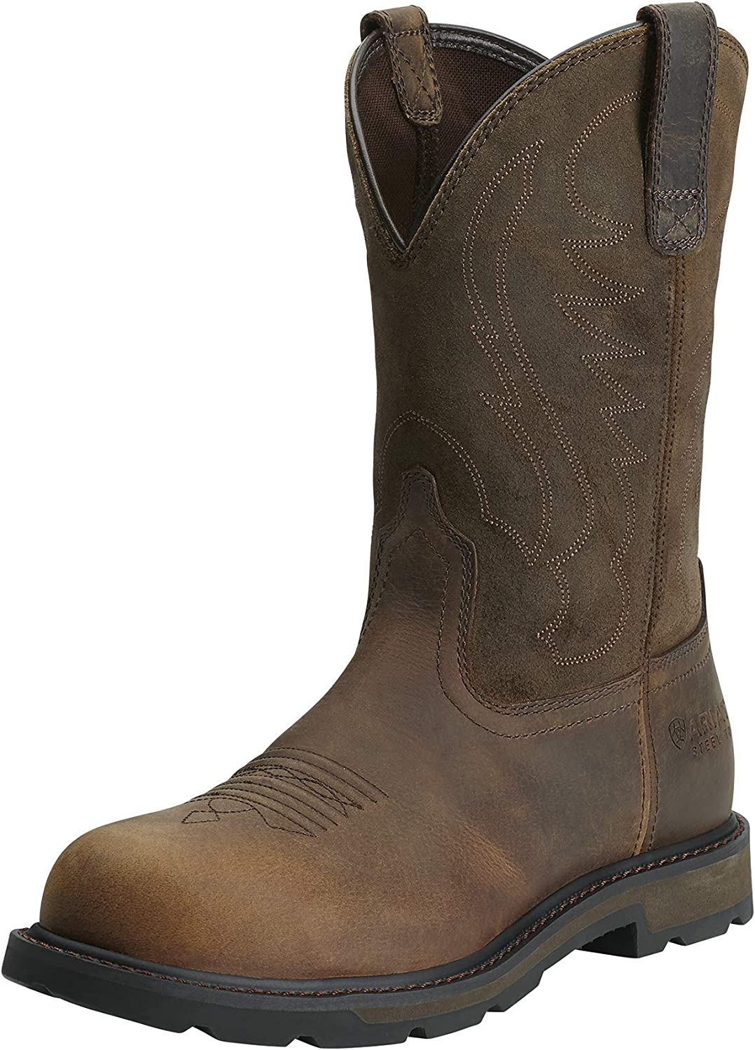 ARIAT Men's Groundbreaker Pull-on Steel Toe Work Boot