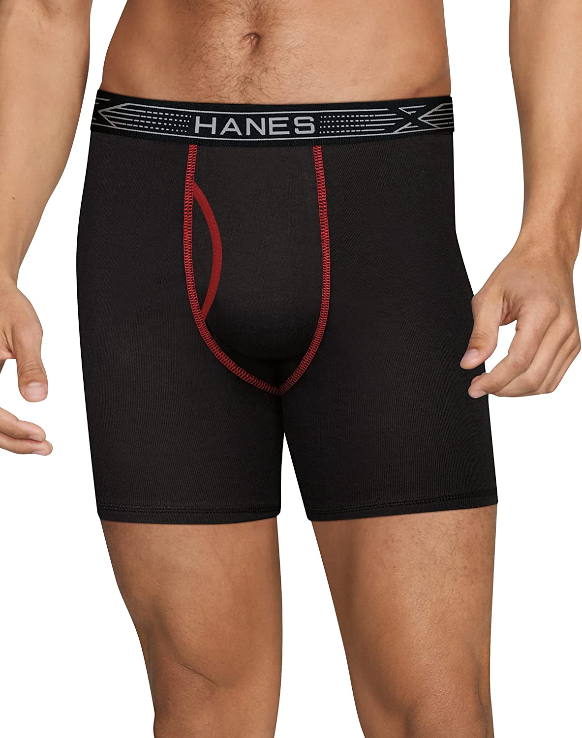 Hanes Ultimate Men's Sport X-Temp Comfort Boxer Brief 4-Pack