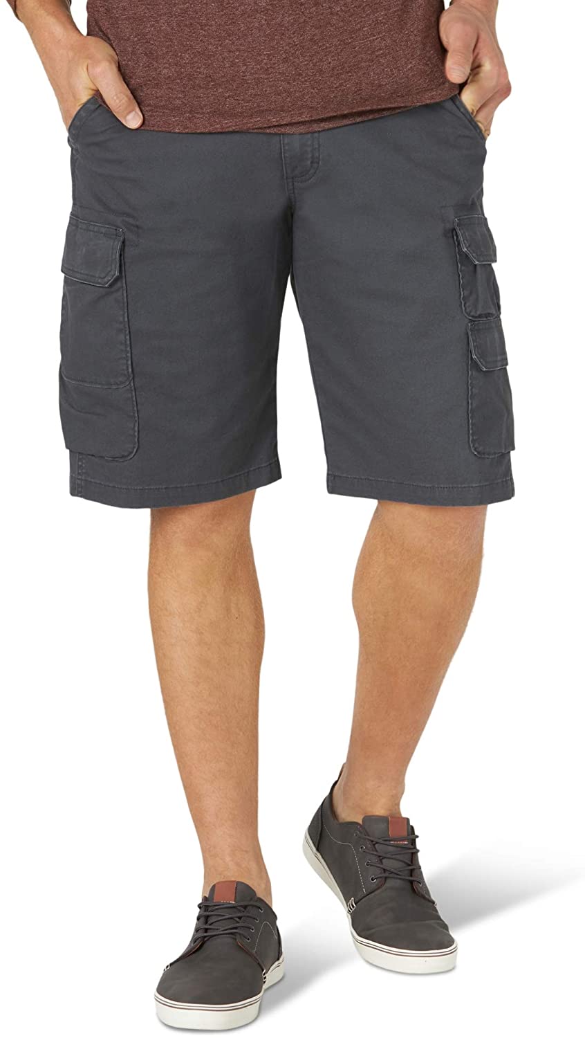 Wrangler Authentics Men's Stretch Twill Cargo Shorts