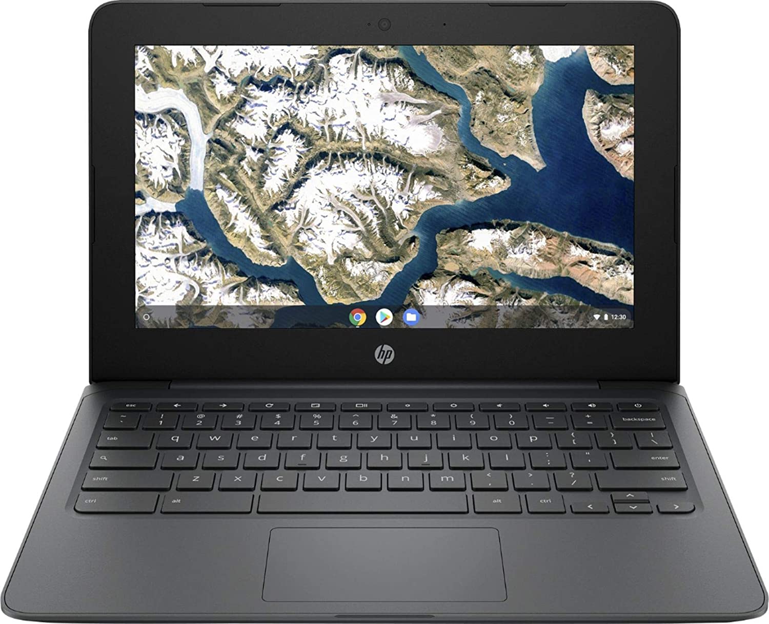 Newest Flagship HP Chromebook, 11.6" HD (1366 x 768) Display, Intel Celeron Processor N3350, 4GB LPDDR2, 32GB eMMC, Chrome OS, HD Graphics 500, 11A-NB0013DX, Ash Gray (Renewed)