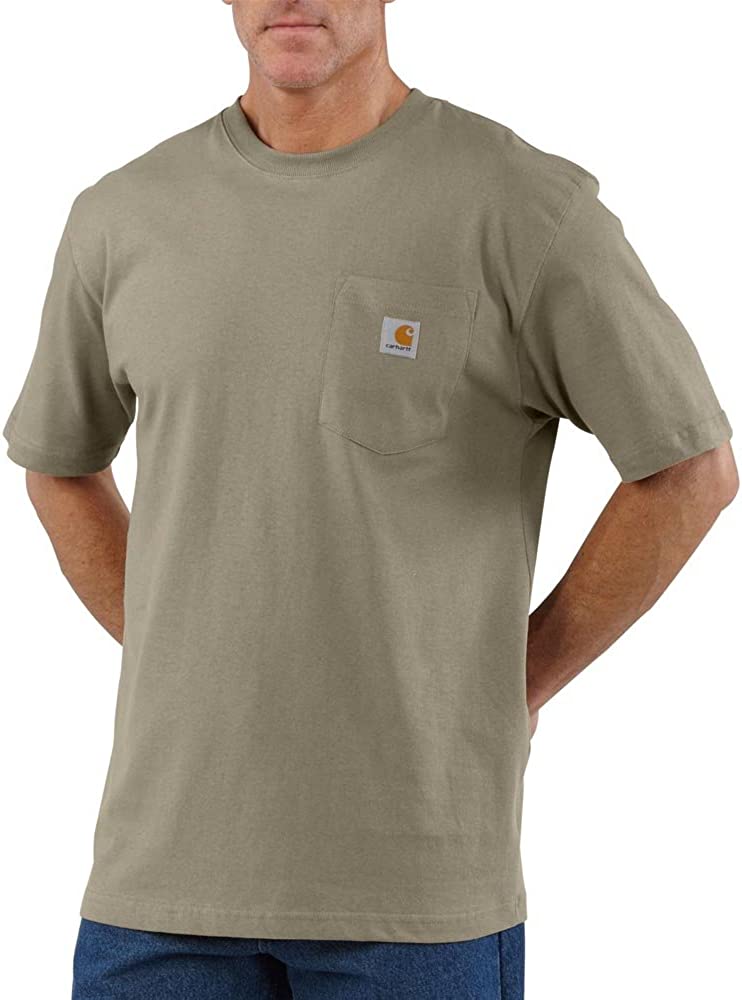 Carhartt Men's Loose Fit Heavyweight Short-Sleeve Pocket T-Shirt
