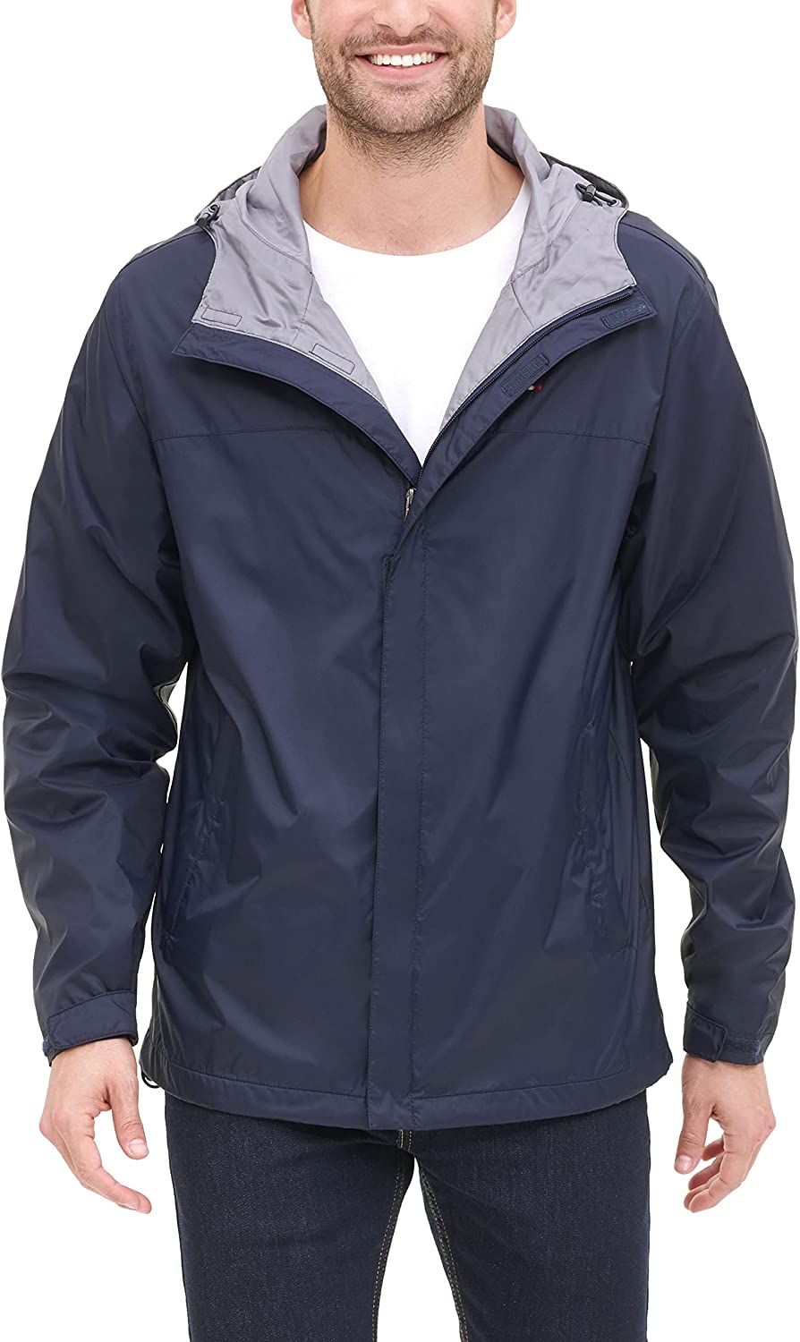 Tommy Hilfiger Men's Waterproof Breathable Hooded Jacket