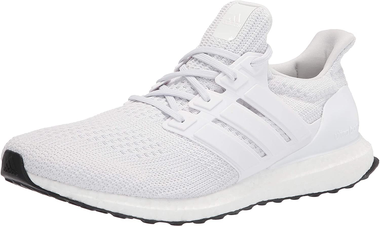 adidas Men's Ultraboost 4.0 DNA Running Shoe, White/White/Black, 10.5