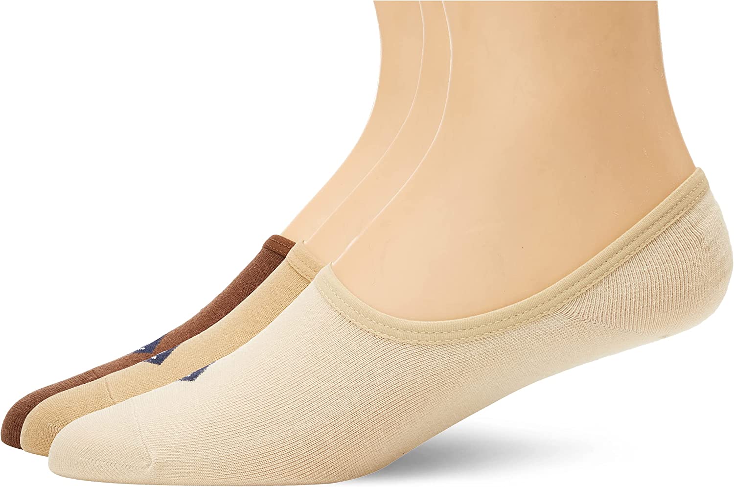 Sperry mens Multicolor Canoe 3 Pack Liner Socks