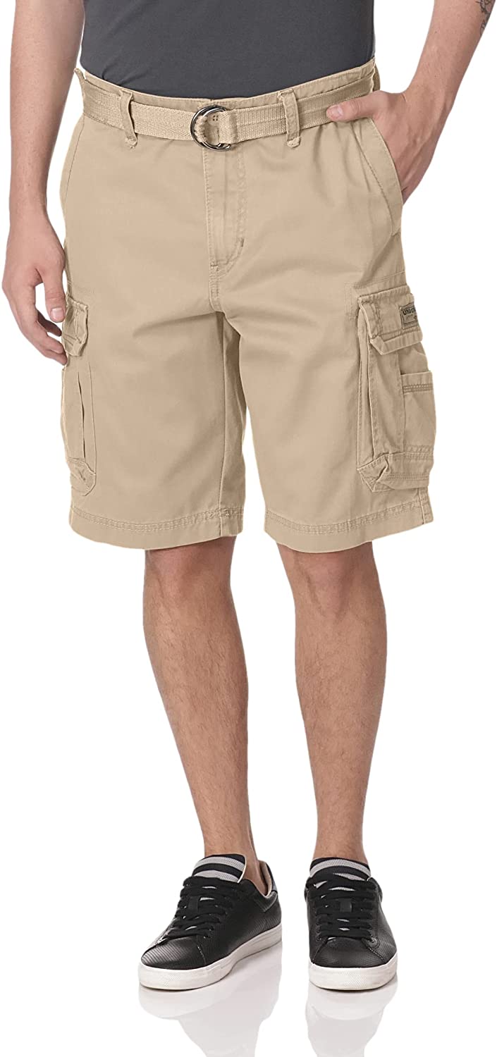 UNIONBAY Men's Survivor Belted Cargo Short-Reg and Big & Tall Sizes