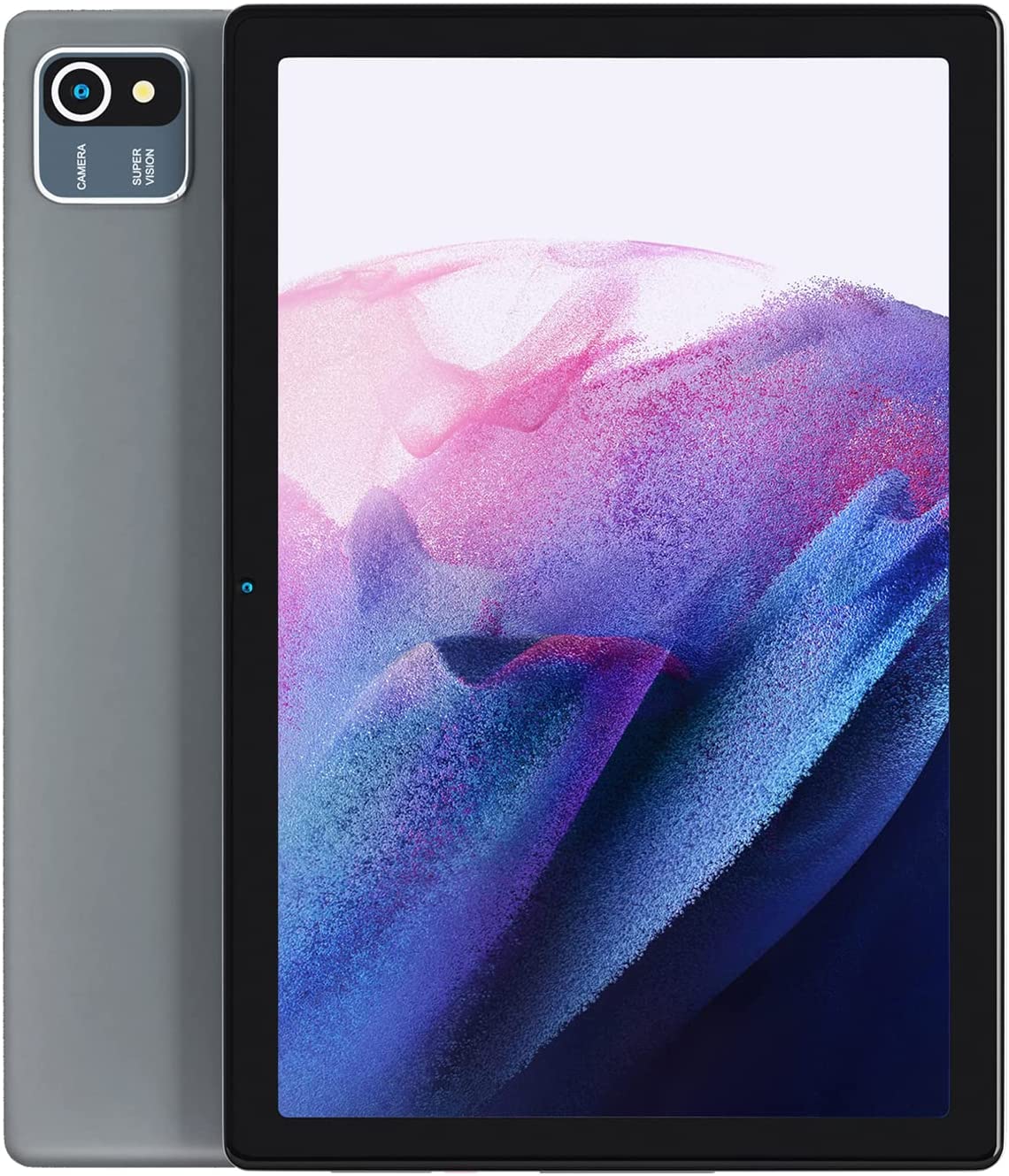 Tablet 10.1 Inch Quad-Core 32GB Android 10 IPS HD Display 6000mAh Tablets (Gray)