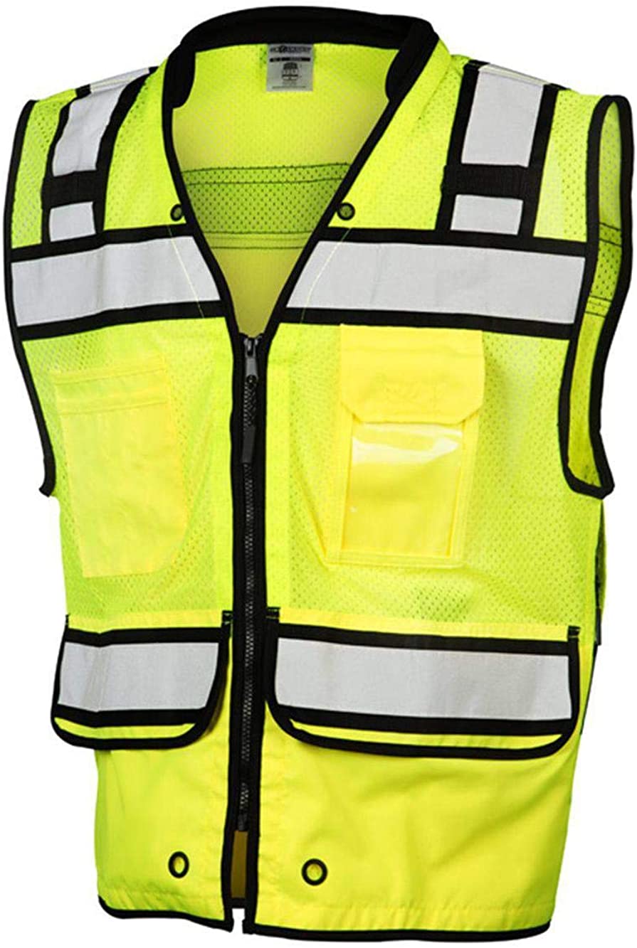 ML Kishigo S5004-5005 High Performance Surveyors Zipper Vest