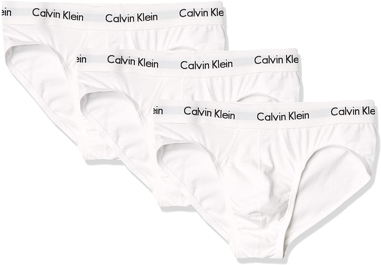 Calvin Klein Men's Underwear Cotton Stretch 3-Pack Hip Brief