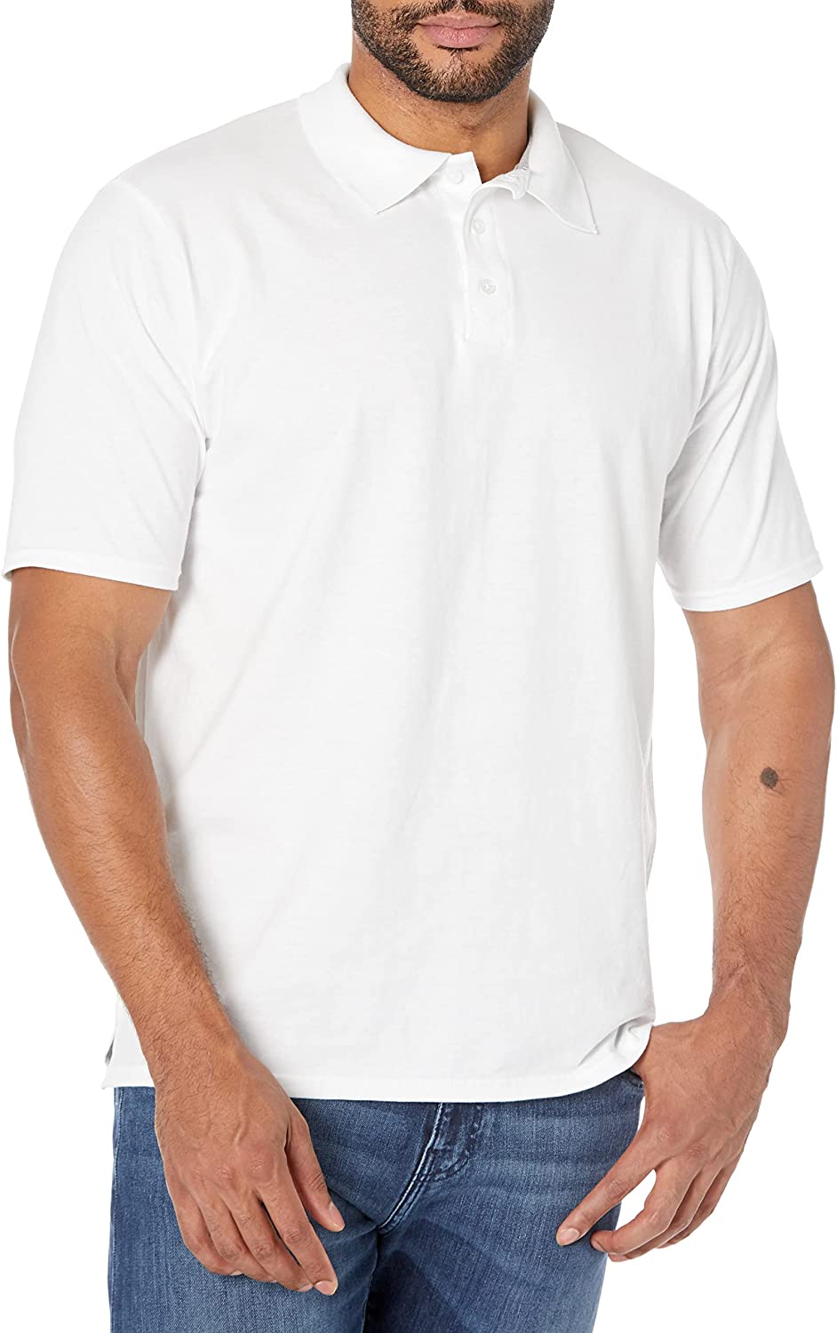 Hanes Men's Short Sleeve X-Temp Performance Polo