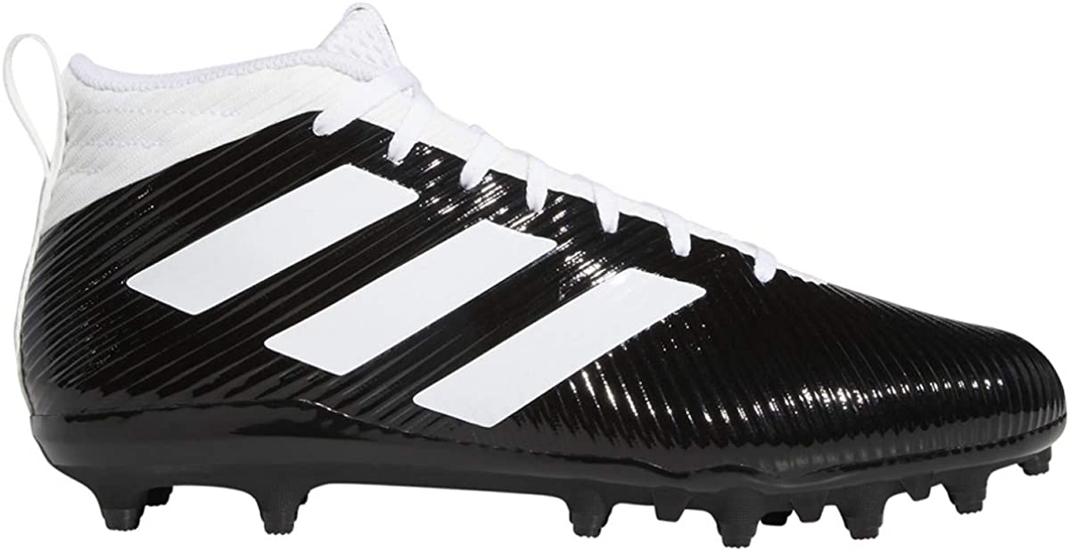 adidas Freak Ghost Cleat - Men's Football Core Black/White/Clear Grey, 11