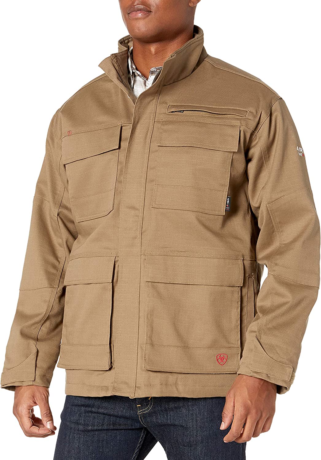 ARIAT Men's Flame Resistant Canvas Stretch Jacket