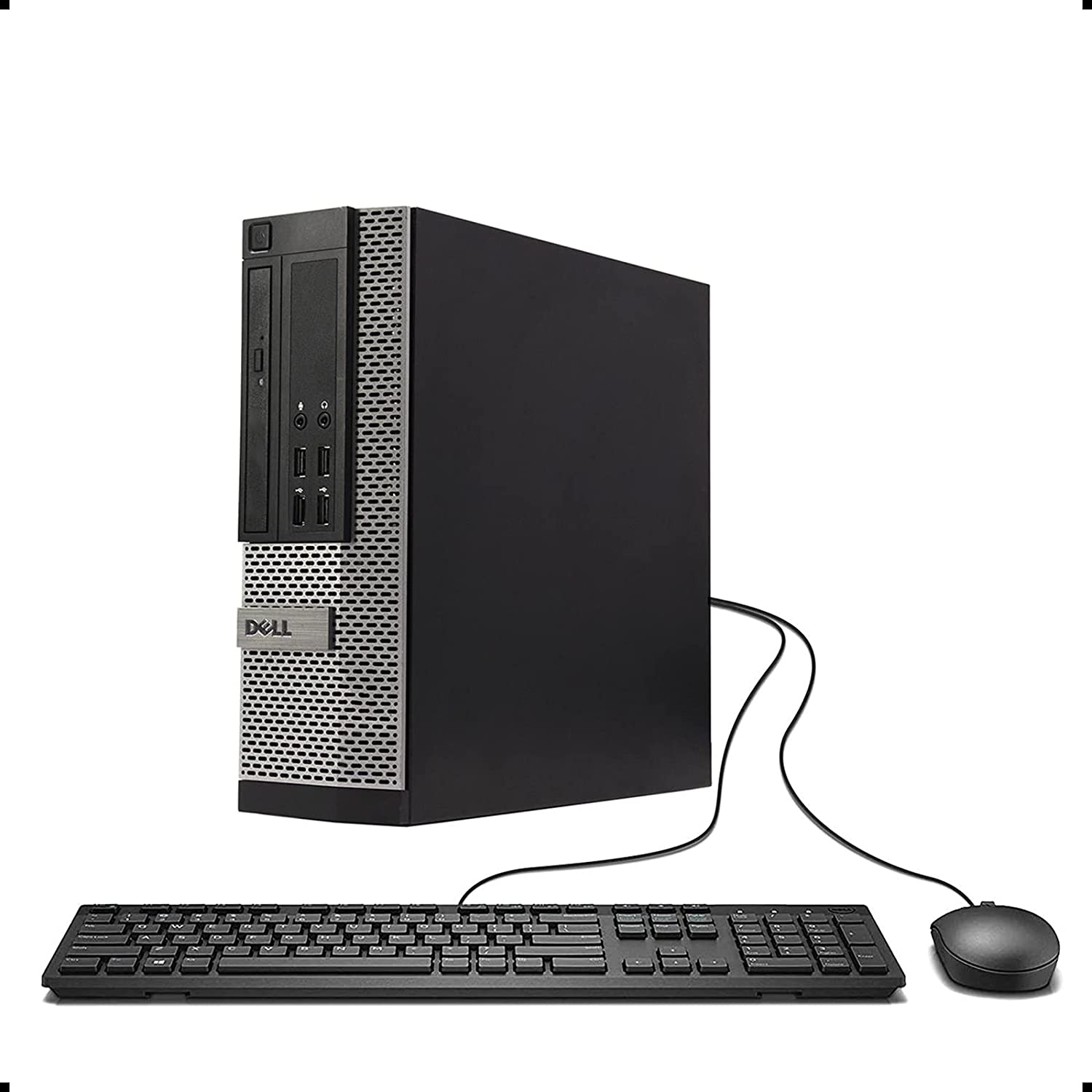 Dell Optiplex 9020 Small Form Factor Desktop with Intel Core i7-4770 Upto 3.9GHz, HD Graphics 4600 4K Support, 32GB RAM, 1TB SSD, DisplayPort, HDMI, Wi-Fi, Bluetooth - Windows 10 Pro (Renewed)