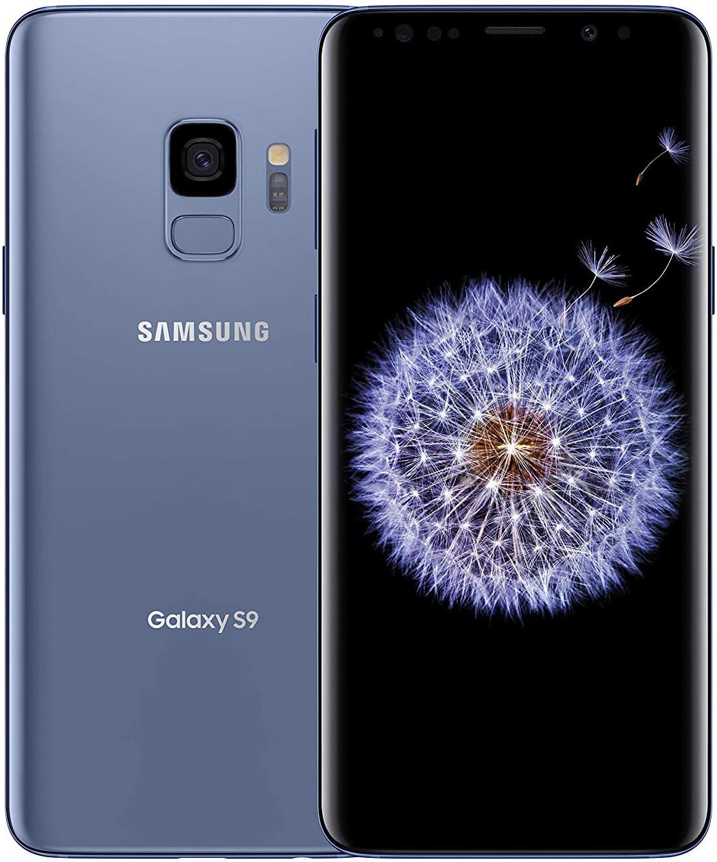 Samsung Galaxy S9 G960U 64GB Unlocked GSM 4G LTE Android Phone - Coral Blue (Renewed)