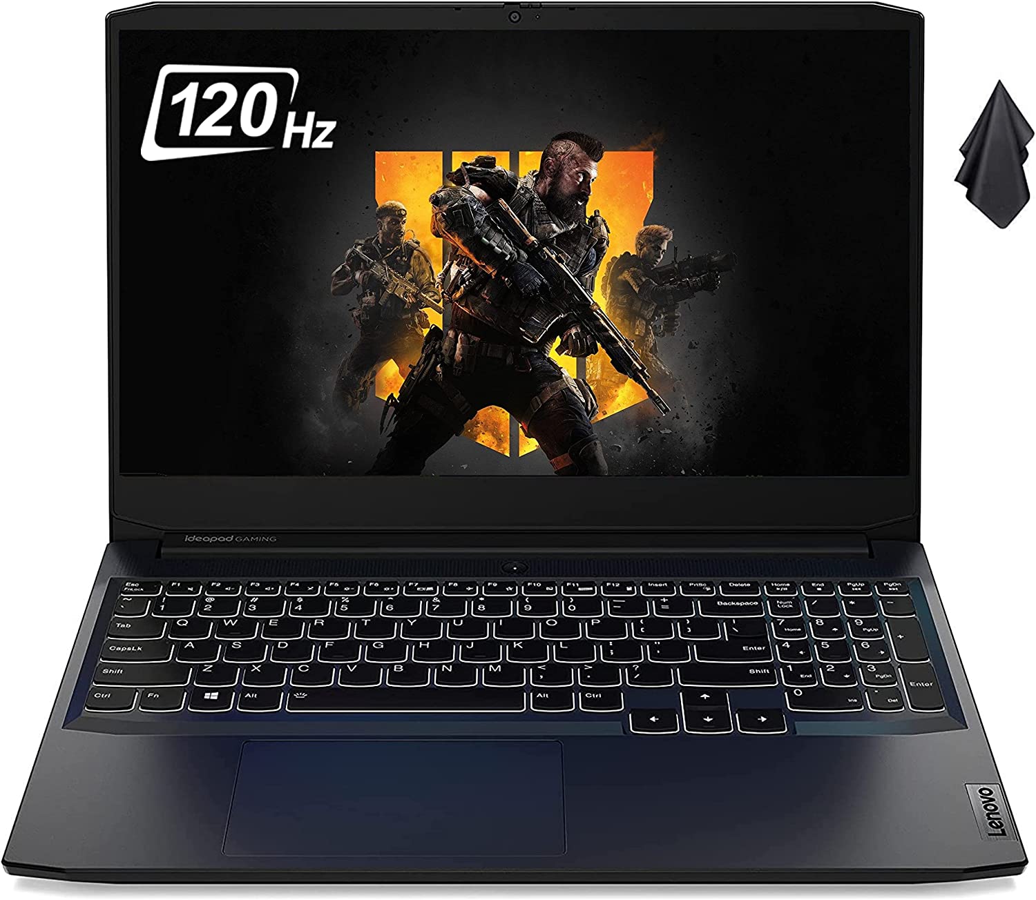 2022 Lenovo IdeaPad Gaming Laptop 15.6" FHD IPS 120Hz, AMD Ryzen 5 5600H (Beats i7-10850H), GeForce RTX 3050 Ti Graphics, 16GB DDR4 RAM, 512GB SSD, Backlit Keyboard, Wireless-AX, Windows 11