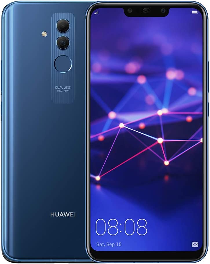 Huawei Mate 20 Lite SNE-LX3 64GB (Factory Unlocked) 6.3" FHD (International Version) (Sapphire Blue)