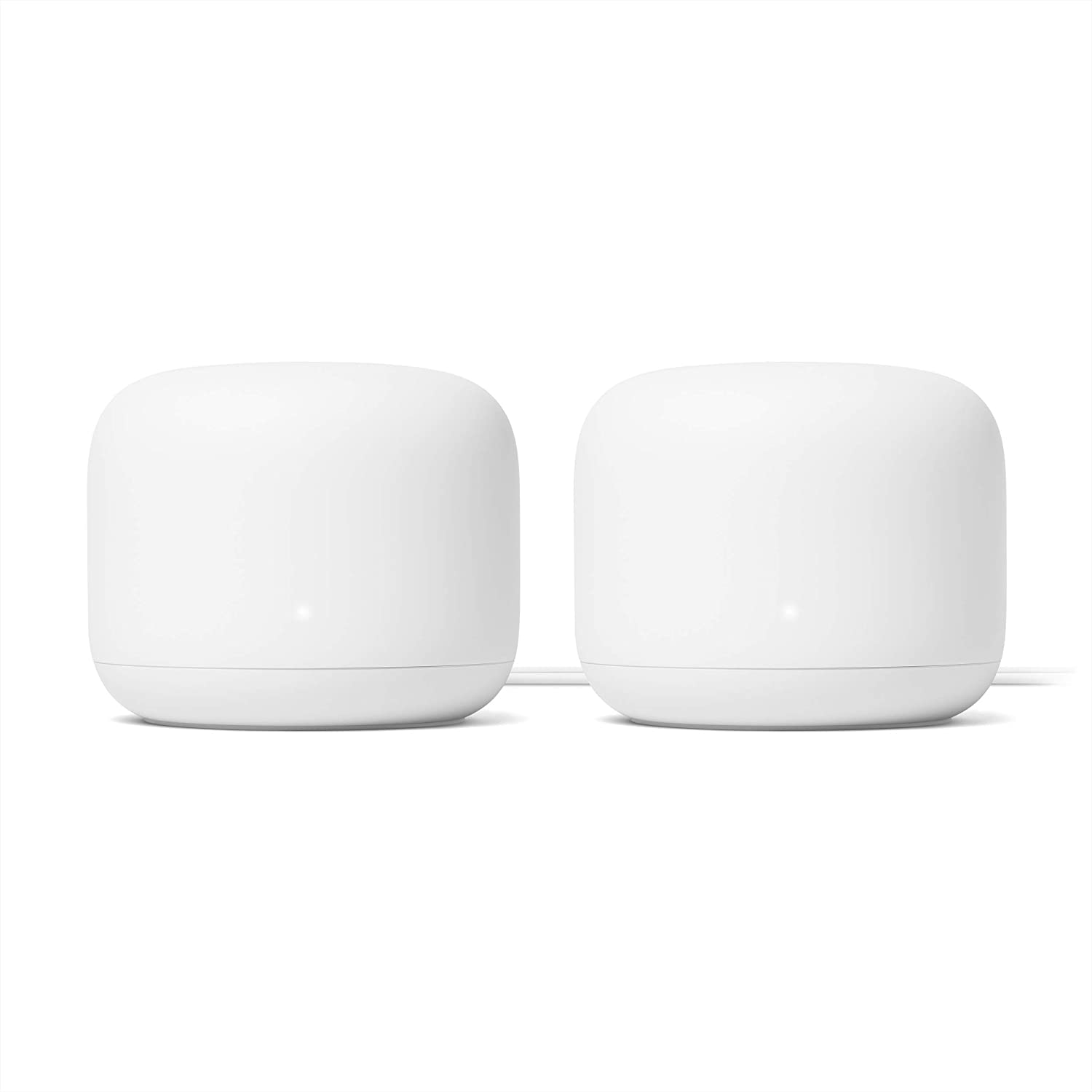 Google Nest Wifi - Home Wi-Fi System - Wi-Fi Extender - Mesh Router for Wireless Internet - 2 Pack