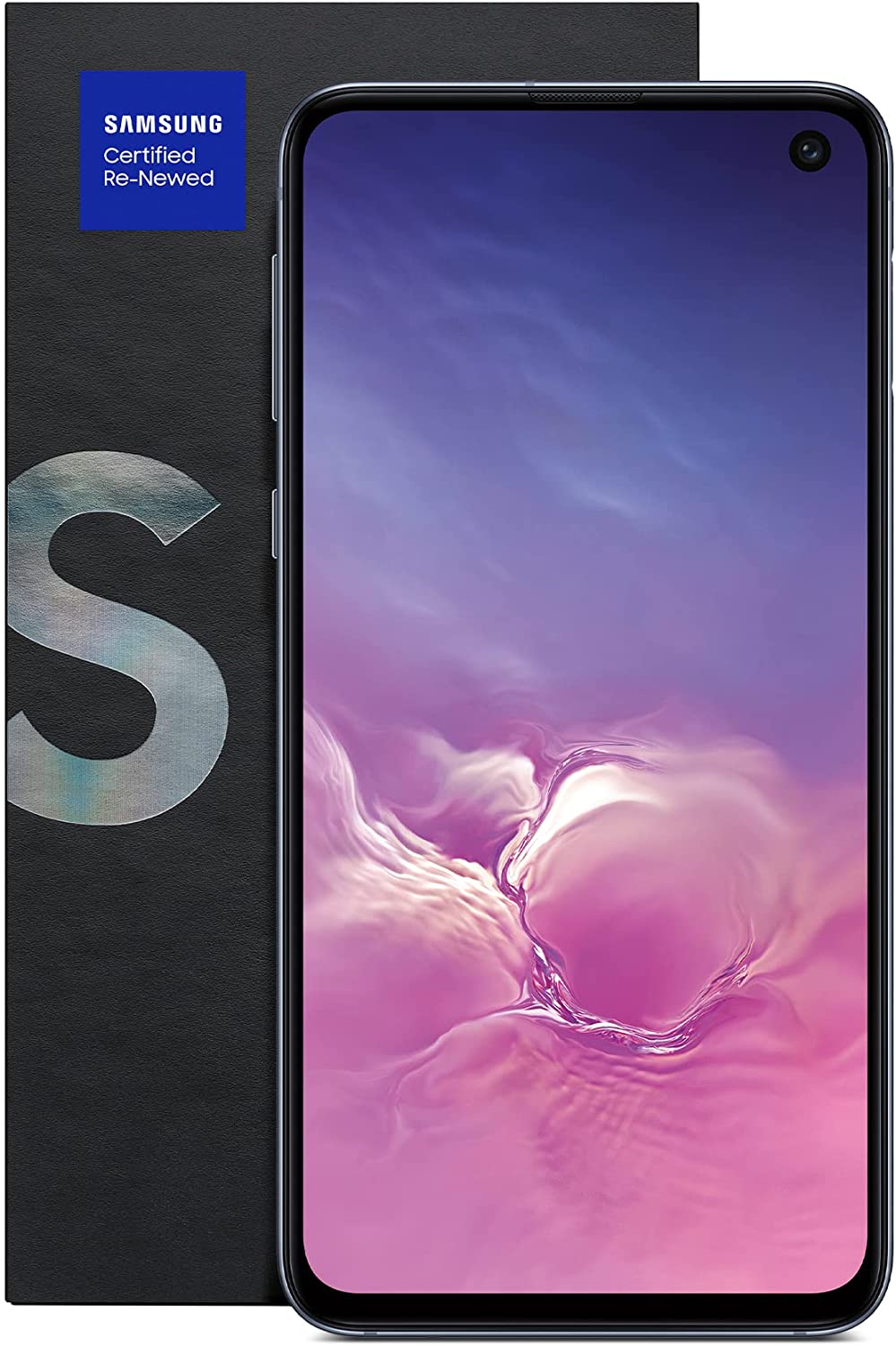 Samsung Galaxy S10e, 128GB, Prism Black - Unlocked (Renewed Premium)