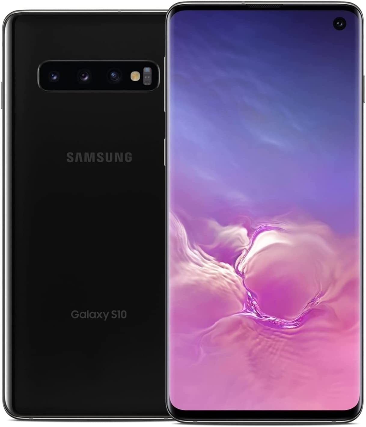 Samsung Galaxy S10 128GB 6.1" 4G LTE Fully Unlocked, Prism Black (Renewed)