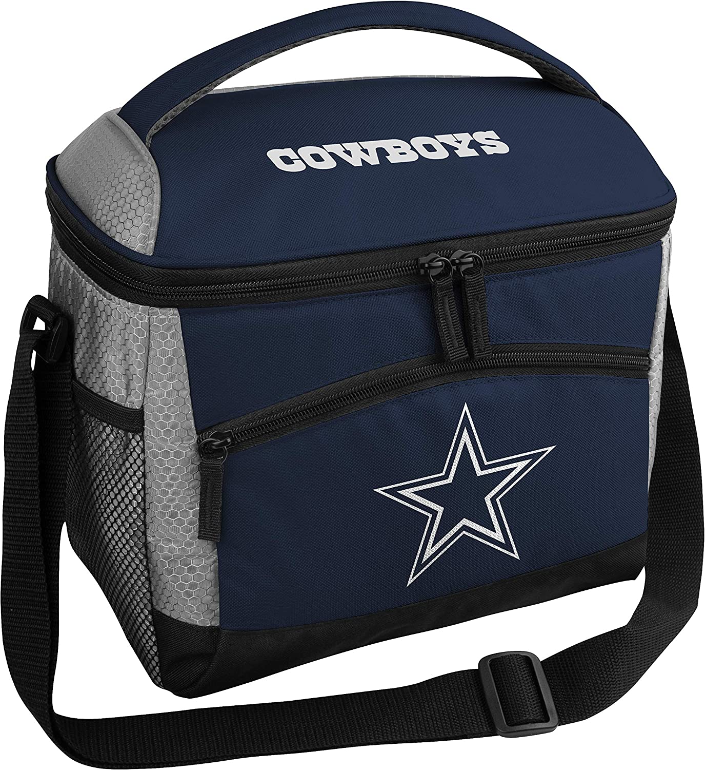 Rawlings NFL Soft Sided Insulated Cooler Bag/Lunch Box, 12-Can Capacity (ALL TEAM OPTIONS)