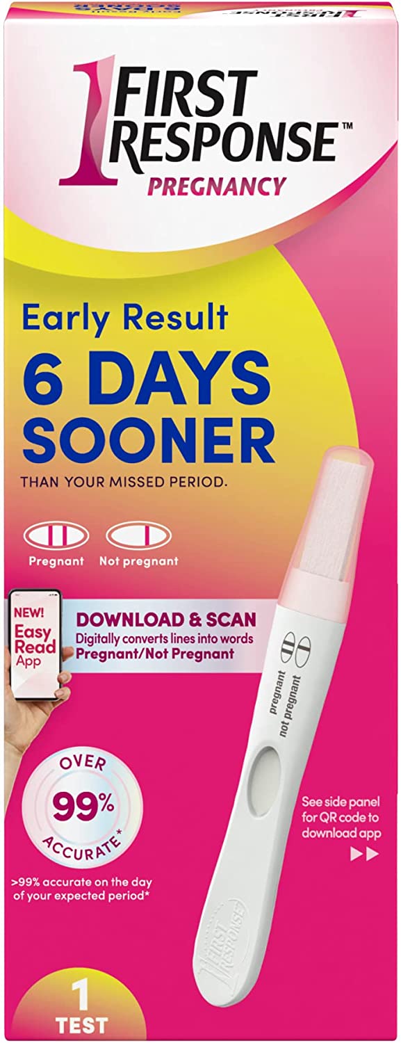 First Response Early Result Pregnancy Test, 3 Pack (Packaging & Test Design May Vary)