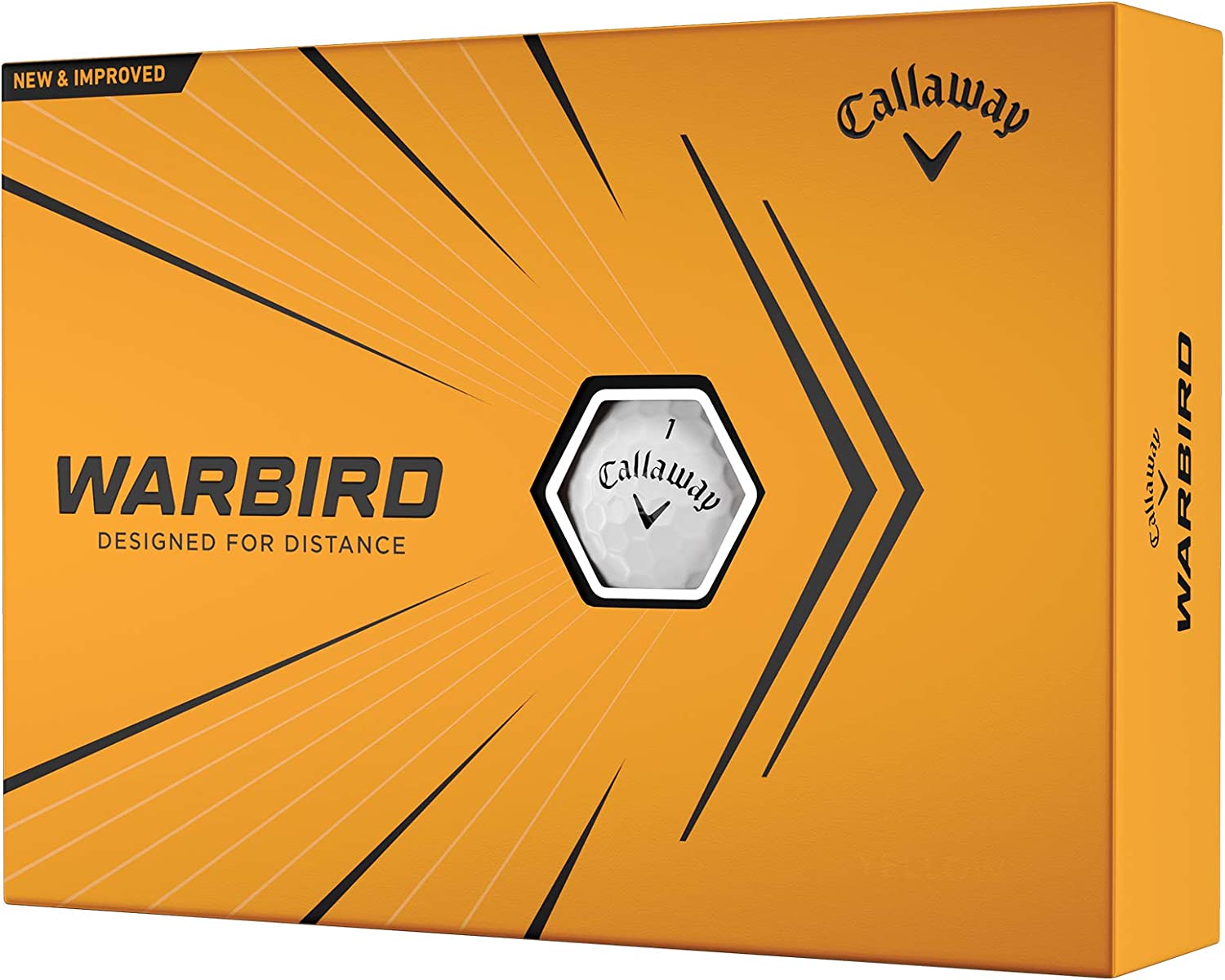 2021 Callaway Warbird Golf Balls , White