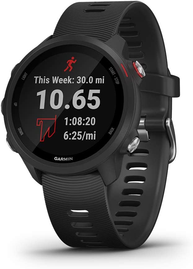 Garmin Forerunner 245 Music, GPS Running Smartwatch with Music and Advanced Dynamics, Black