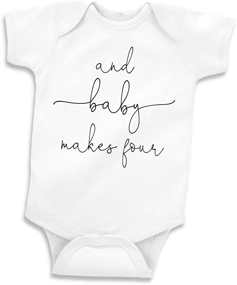 Bump and Beyond Designs Baby Announcement Gift for Family of Four