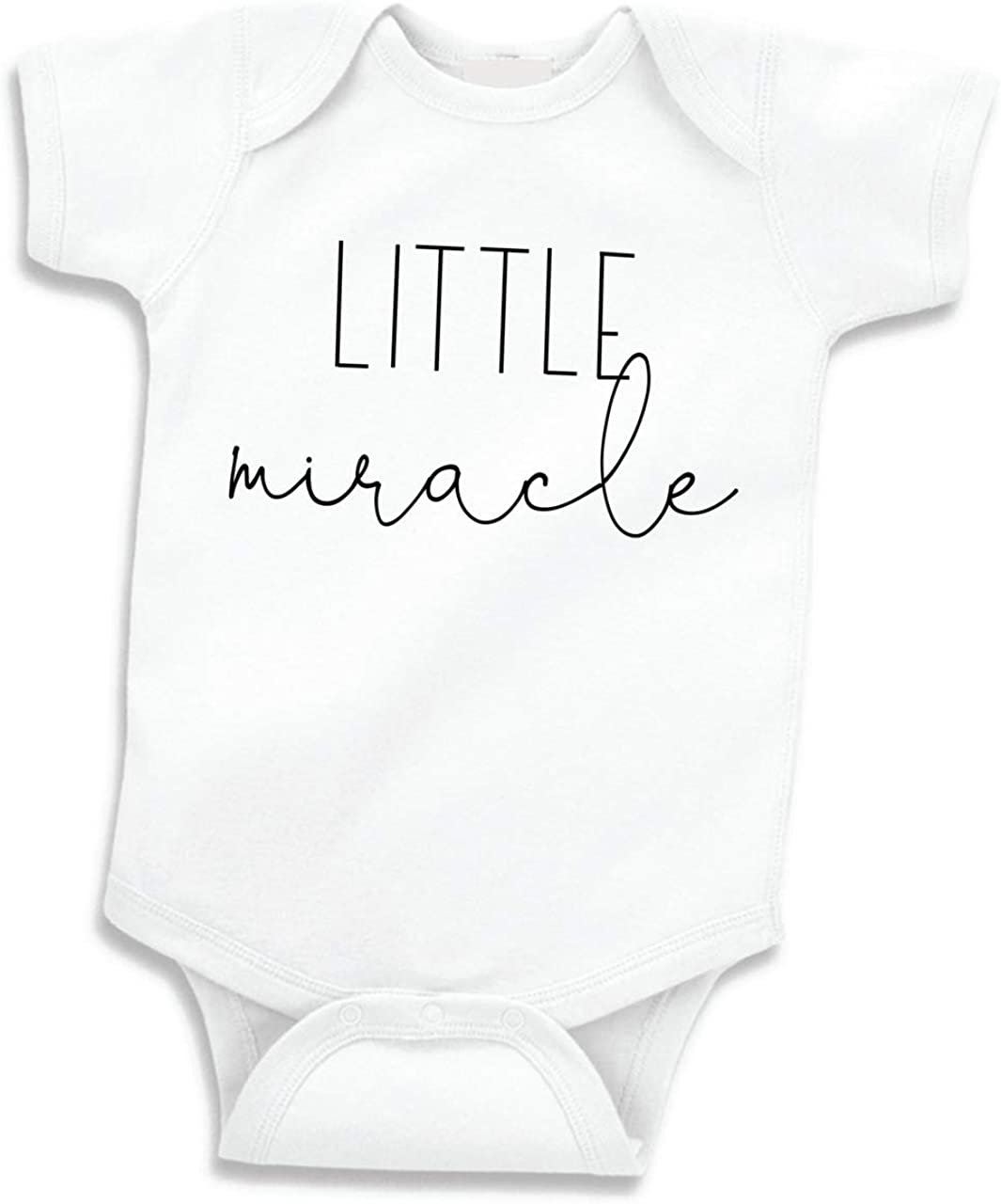 Bump and Beyond Designs Surprise Pregnancy Announcement Little Miracle