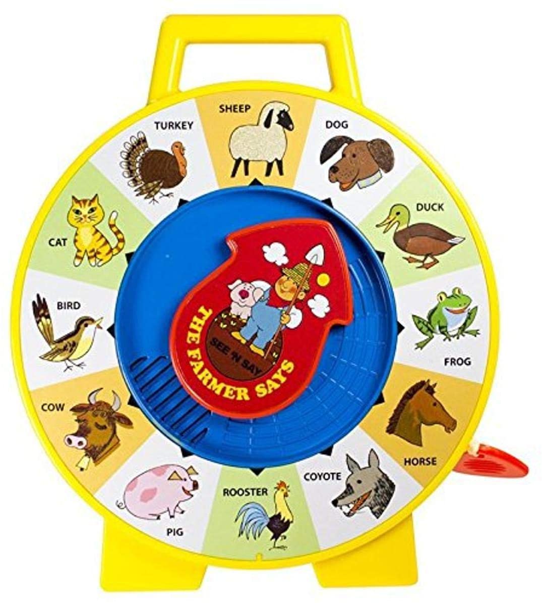 Fisher Price Classic Farmer Says See 'n Say - Great Pre-School Gift for Girls and Boys
