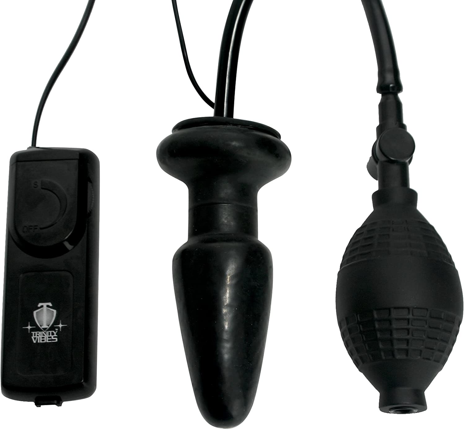 Trinity Vibes Vibrating Inflatable Anal Plug