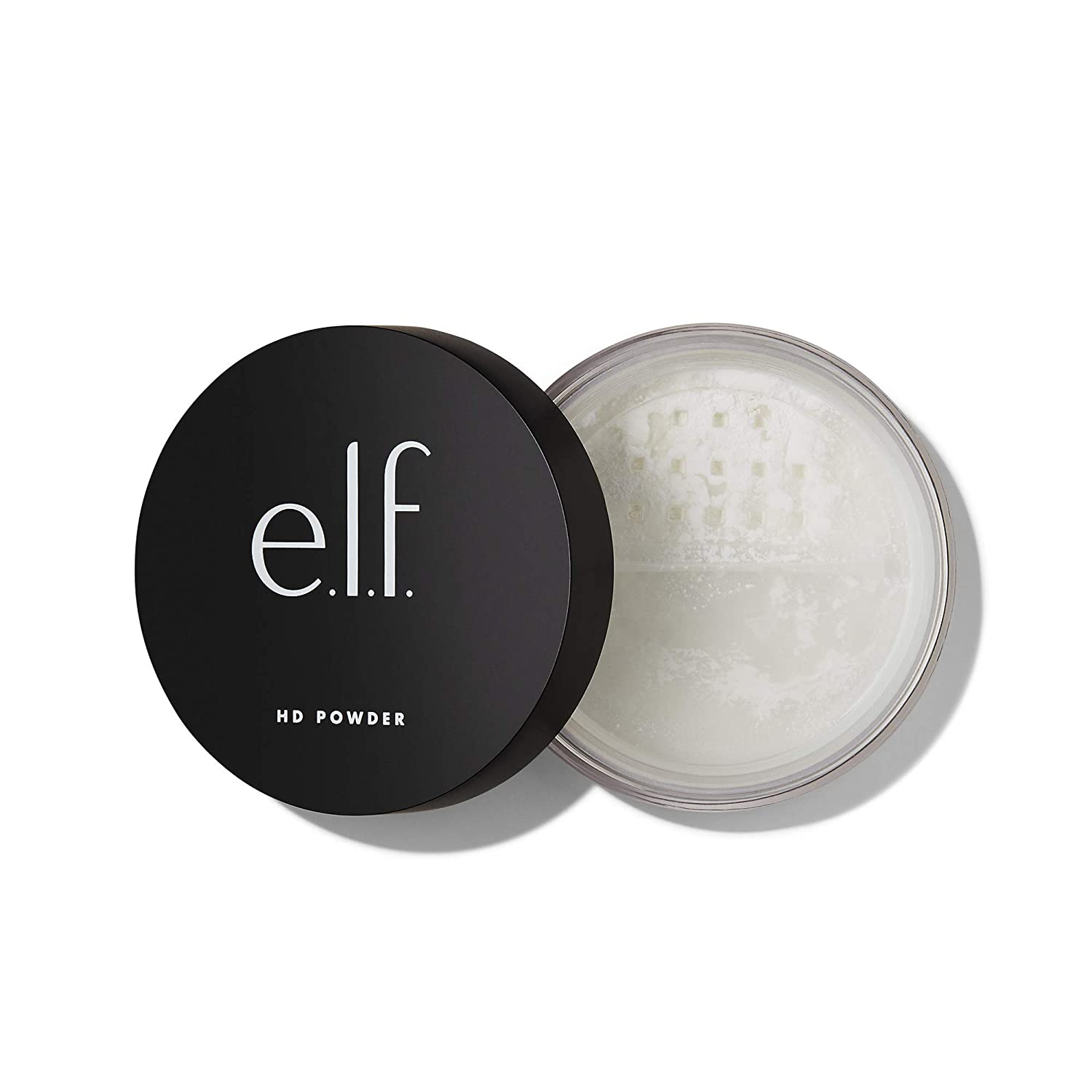 e.l.f. Cosmetics High Definition Powder Loose Powder, Lightweight, Long Lasting Creates Soft Focus Effect, Masks Fine Lines and Imperfections Sheer, Radiant Finish 0.28 Oz