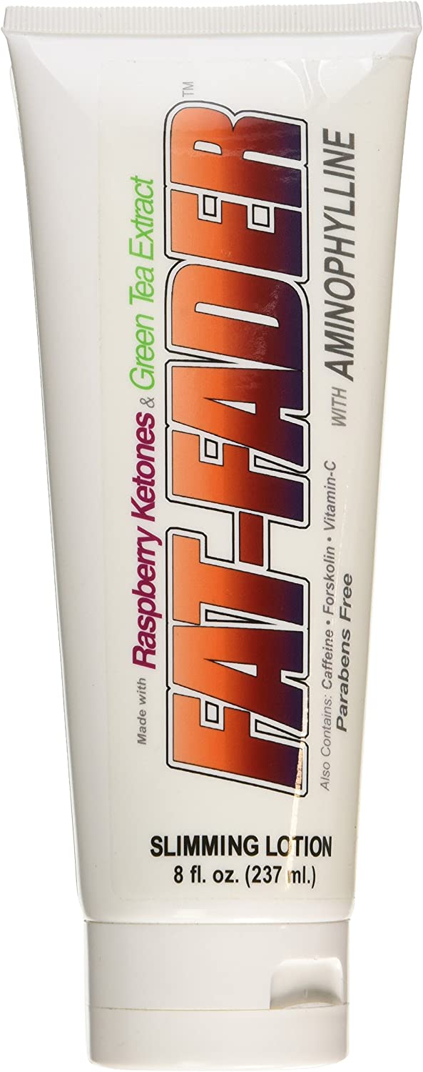 Fat Fader Slimming Lotion (3 Pack) 2.5% Aminophylline w/ Raspberry Ketones & Green Tea Extract
