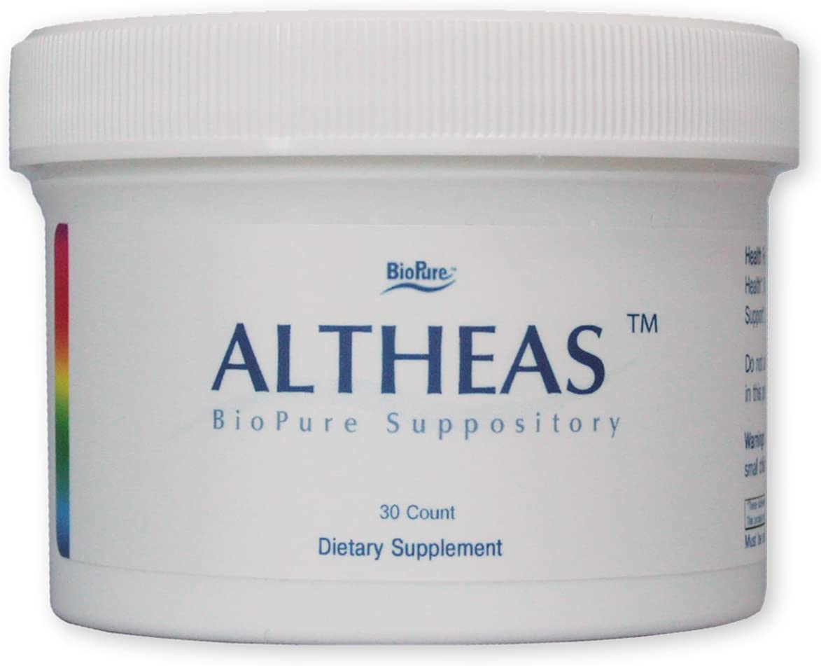 BioPure Altheas Suppository 30 Count Cocoa Butter and Green Coffee ExtractAltheas Suppositories 30 Count (Cocoa Butter and Green Coffee Extract)